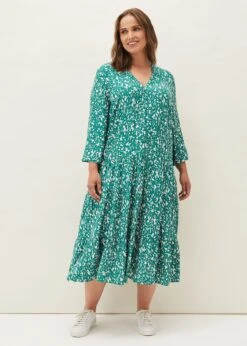 Penele Abstract Print Midi Dress 11 Penele Abstract Print Midi Dress -Floral Und Chic 230771693 03 penele abstract print midi dress