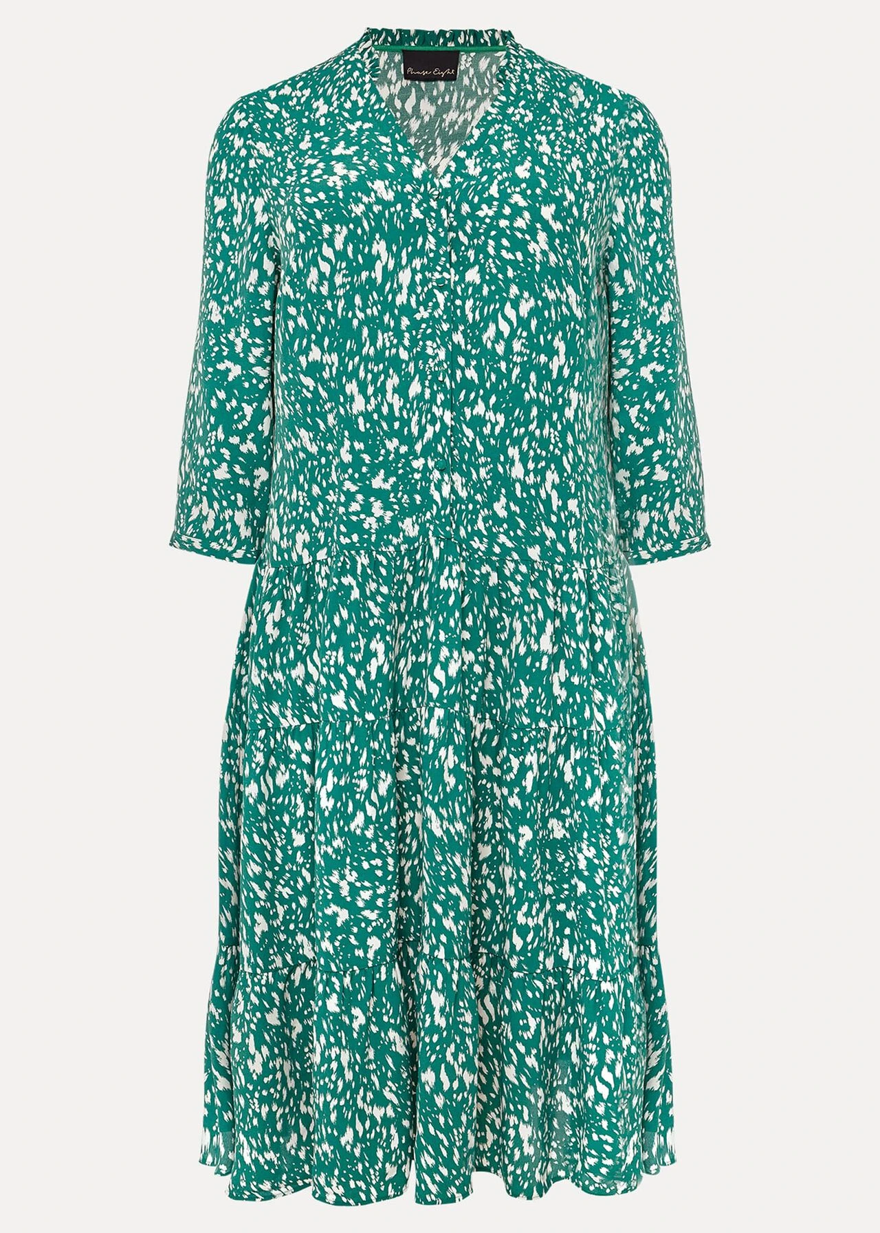 Penele Abstract Print Midi Dress 9 Penele Abstract Print Midi Dress – Bild 7