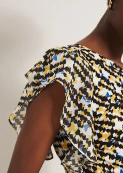 Bari Printed Dress -Floral Und Chic 240689550 05 bari printed dress