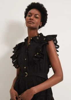 Ana Ruffle Dress -Floral Und Chic 240723050 04 ana ruffle dress