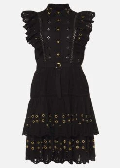 Ana Ruffle Dress -Floral Und Chic 240723050 99 ana ruffle dress