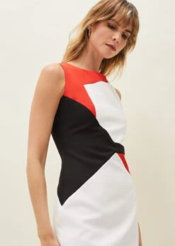 Valarie Colourblock Dress -Floral Und Chic 240726000 05 valarie colourblock dress