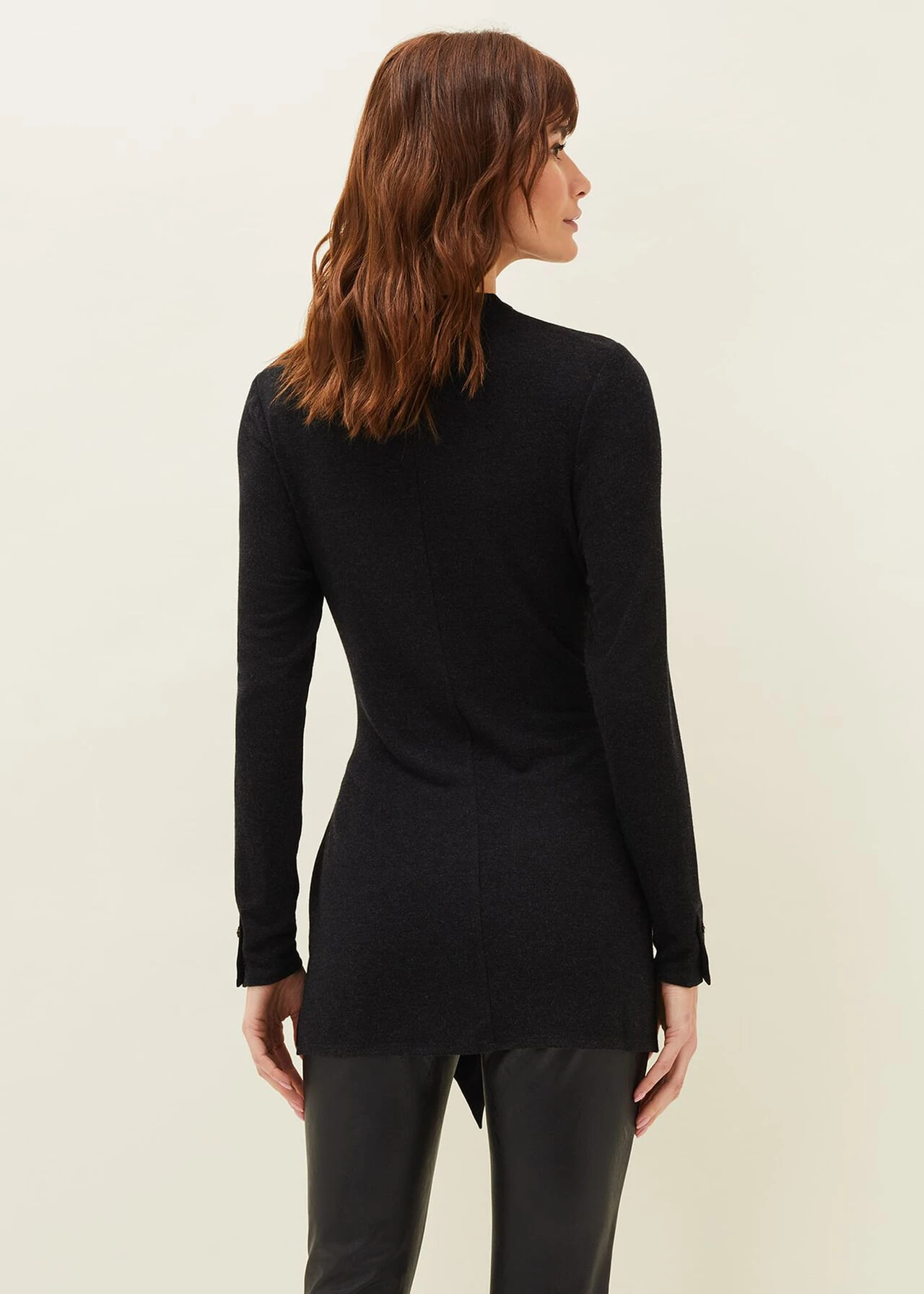 Maya Tie Front Longline Top 4 Maya Tie Front Longline Top – Bild 2