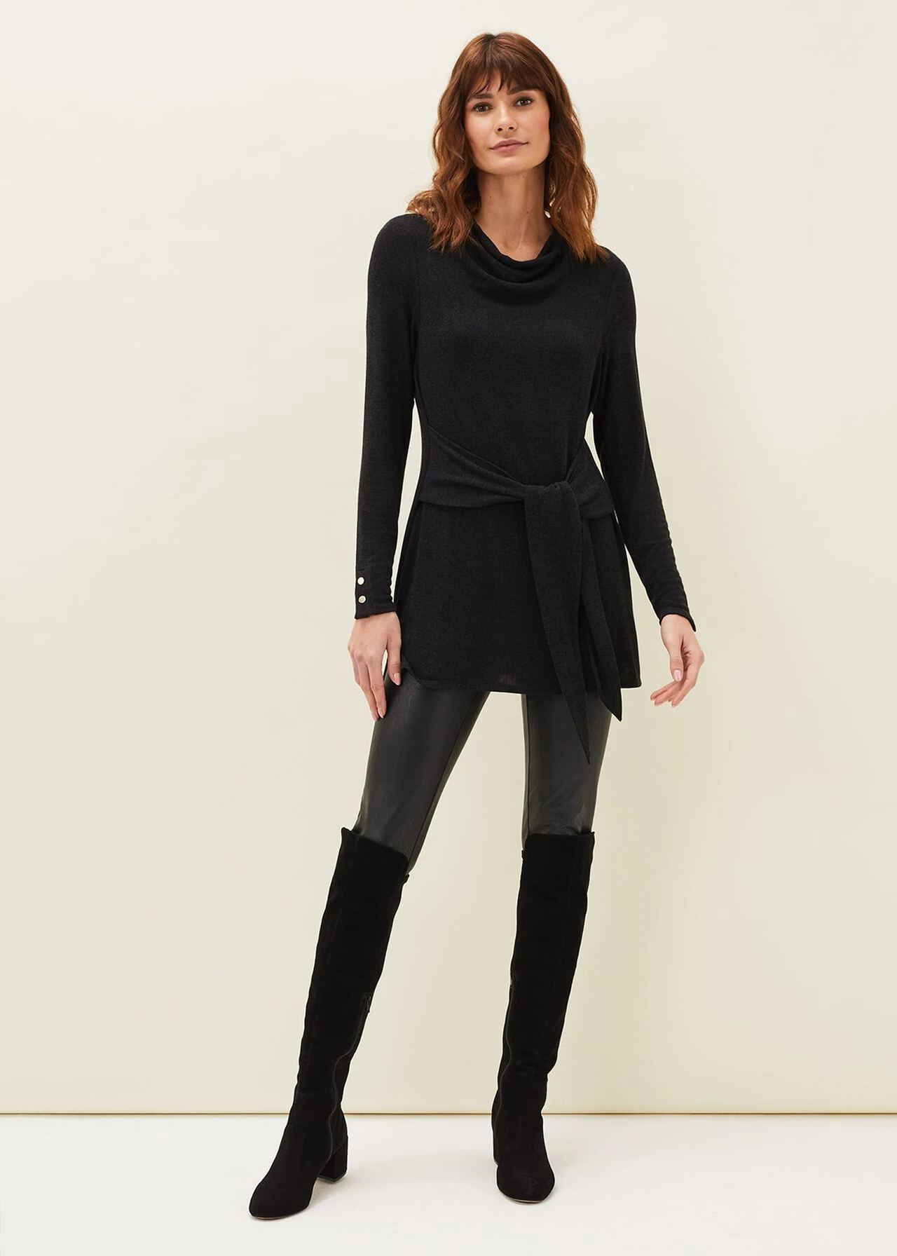 Maya Tie Front Longline Top 5 Maya Tie Front Longline Top – Bild 3