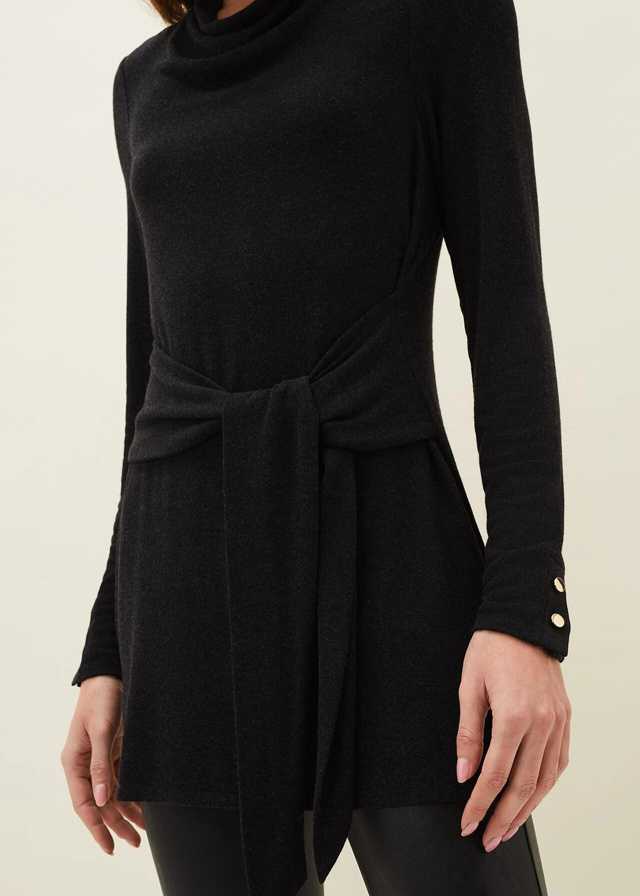 Maya Tie Front Longline Top 7 Maya Tie Front Longline Top – Bild 5