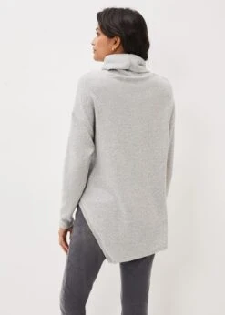 Nico Asymmetric Textured Jersey Top -Floral Und Chic 303154150 02 nico asymmetric textured jersey top