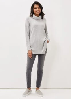 Nico Asymmetric Textured Jersey Top -Floral Und Chic 303154150 03 nico asymmetric textured jersey top