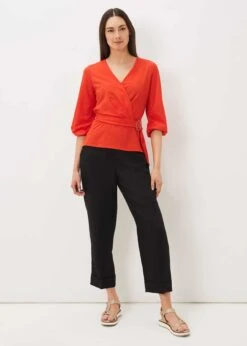 Brigitte Wrap Buckle Top -Floral Und Chic 303225656 03 brigitte wrap buckle top