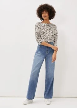 Florentine Leopard Print Top -Floral Und Chic 303246225 03 florentine leopard print top