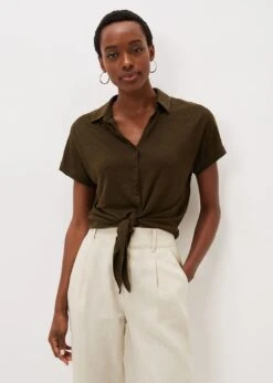 Tracey Tie Hem Shirt