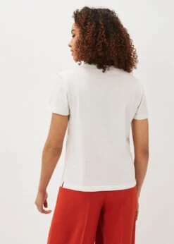 Huntly Stitch Detail T-Shirt -Floral Und Chic 303288106 02 huntly stitch detail t shirt