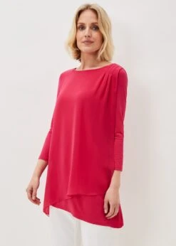 Mika Longline Asymmetric Top