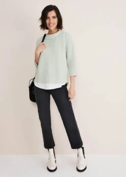 Mica Textured Top -Floral Und Chic 303318454 03 mica textured top