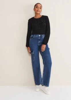 Anda Frill Detail Bor Top -Floral Und Chic 303349153 03 anda frill detail bor top