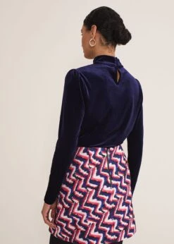 Ariella Velvet Polo 9 Ariella Velvet Polo -Floral Und Chic 303351355 02 ariella velvet polo