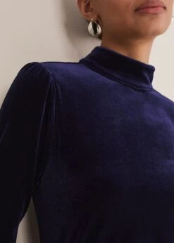 Ariella Velvet Polo 12 Ariella Velvet Polo -Floral Und Chic 303351355 05 ariella velvet polo