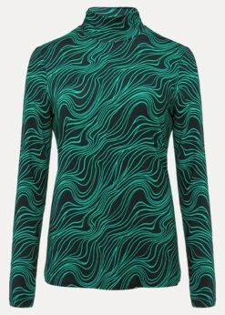 Macey High Neck Top -Floral Und Chic 303376360 99 macey high neck top