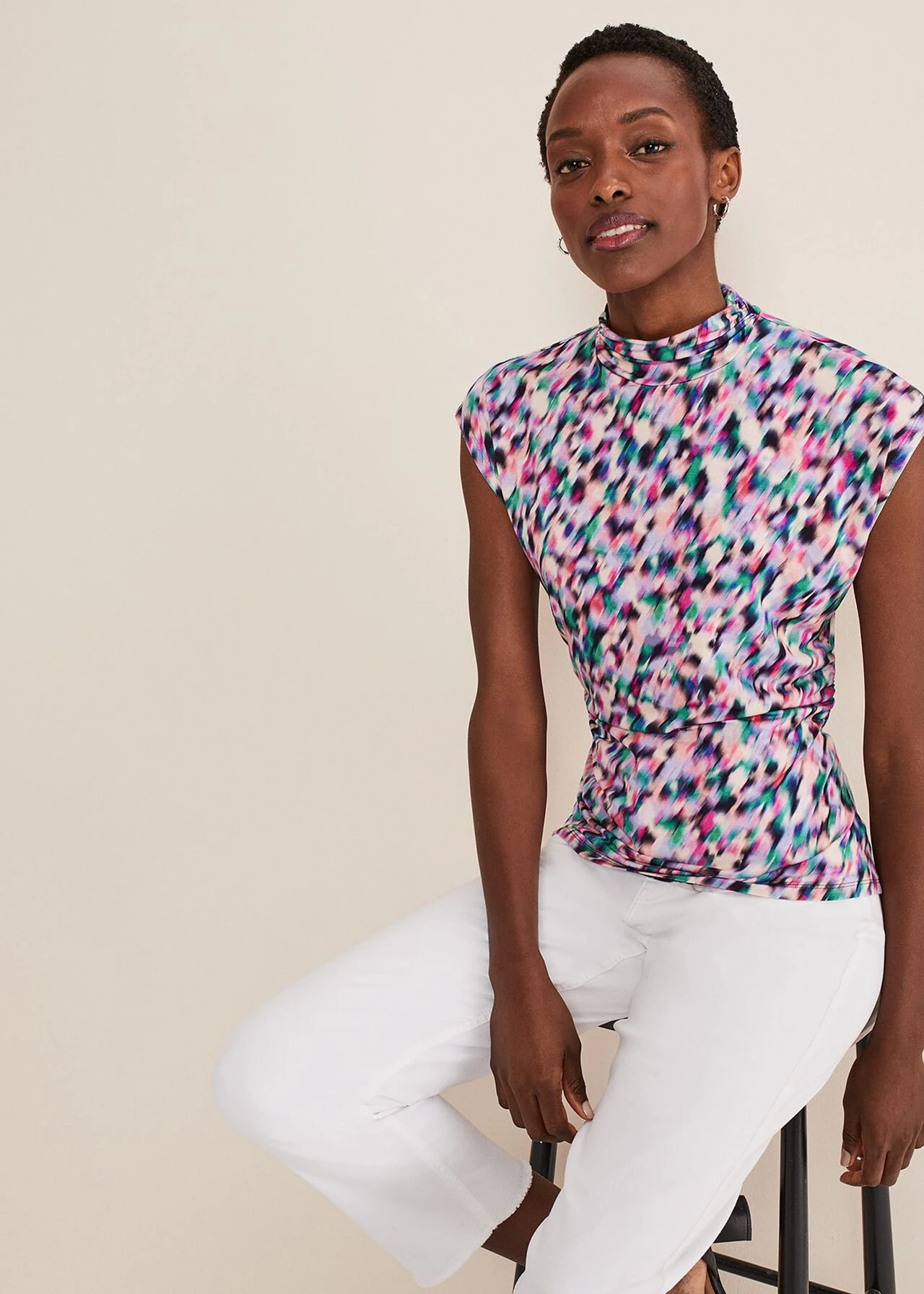 Karelena High Neck Top 3 Karelena High Neck Top