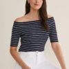 Taylah Striped Bandeau Top -Floral Und Chic 303423287 01 taylah striped bandeau top