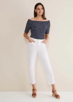 Taylah Striped Bandeau Top -Floral Und Chic 303423287 03 taylah striped bandeau top