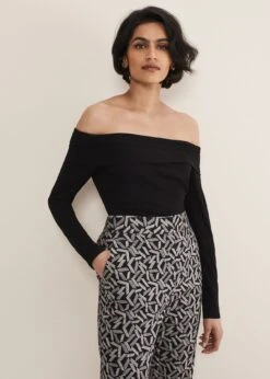 Emili Bardot Top -Floral Und Chic 303428050 04 emili bardot top