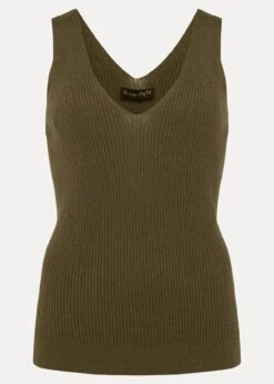 Caryl Ribbed Vest Top -Floral Und Chic 403735507 99 caryl ribbed vest top