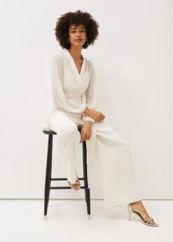 Florentine Semi-Sheer Wrap Top -Floral Und Chic 502188951 04 florentine semi sheer wrap top