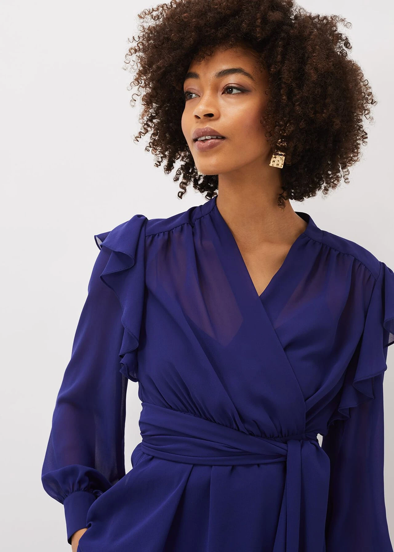 Avril Frill Wrap Co Ord Top 6 Avril Frill Wrap Co Ord Top – Bild 5