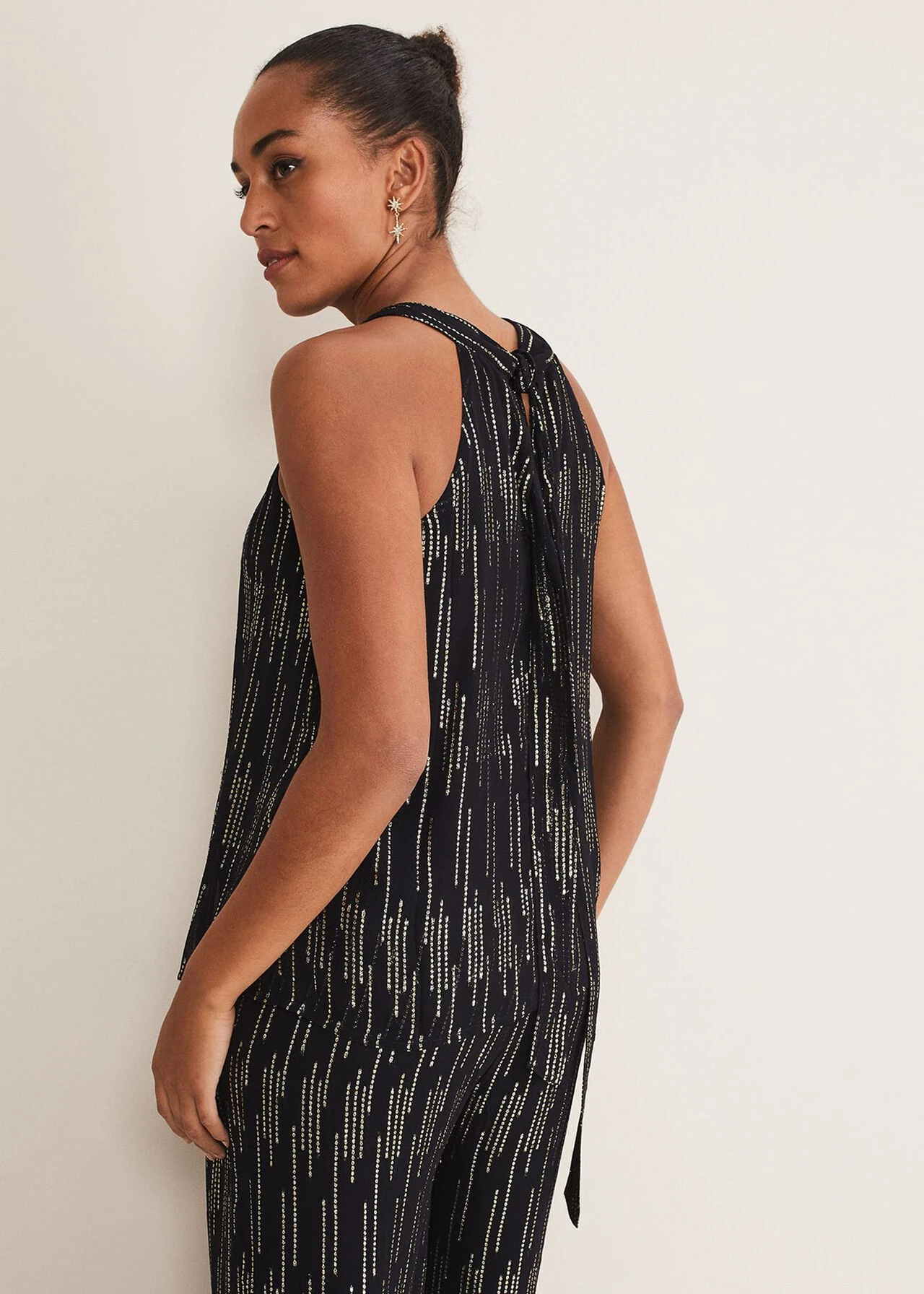 Eula Lurex Halterneck Top Co-Ord 4 Eula Lurex Halterneck Top Co-Ord – Bild 2