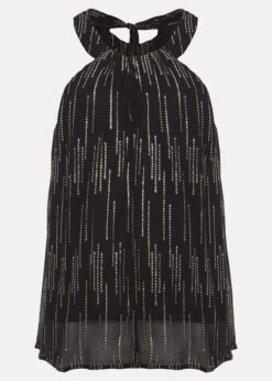 Eula Lurex Halterneck Top Co-Ord 13 Eula Lurex Halterneck Top Co-Ord -Floral Und Chic 502327029 99 eula lurex halterneck top co ord