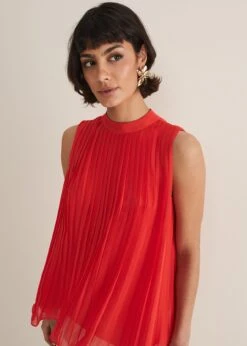 Nina Pleated Top -Floral Und Chic 502379240 04 nina pleated top