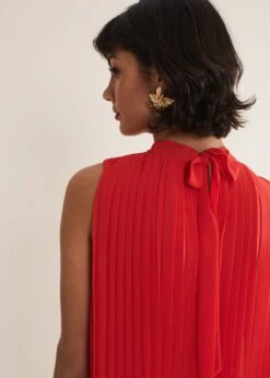 Nina Pleated Top -Floral Und Chic 502379240 05 nina pleated top