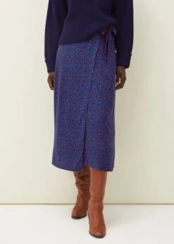 Lou Lou Animal Print Wrap Skirt -Floral Und Chic 801230261 03 lou lou animal print wrap skirt