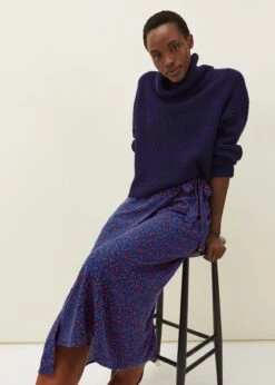 Lou Lou Animal Print Wrap Skirt -Floral Und Chic 801230261 04 lou lou animal print wrap skirt