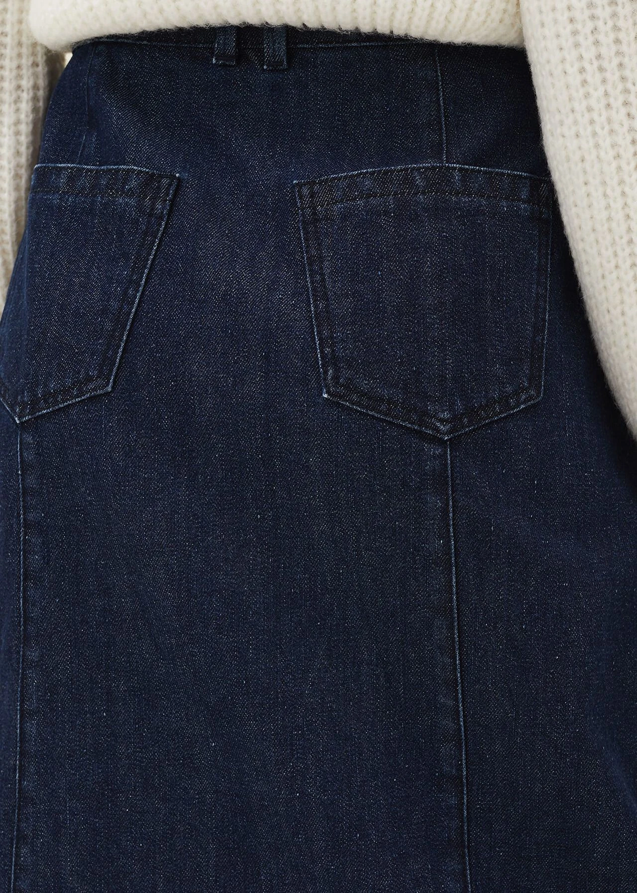 Jessa Denim Midi Pencil Skirt 7 Jessa Denim Midi Pencil Skirt – Bild 5