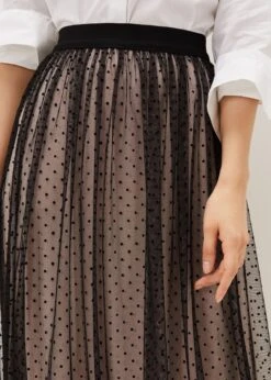 Maya Mesh Spot Skirt -Floral Und Chic 801255208 04 maya mesh spot skirt