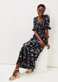 Hudson Floral Tiered Co-Ord Skirt