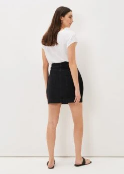 Kat Denim Mini Skirt 9 Kat Denim Mini Skirt -Floral Und Chic 801267354 02 kat denim mini skirt