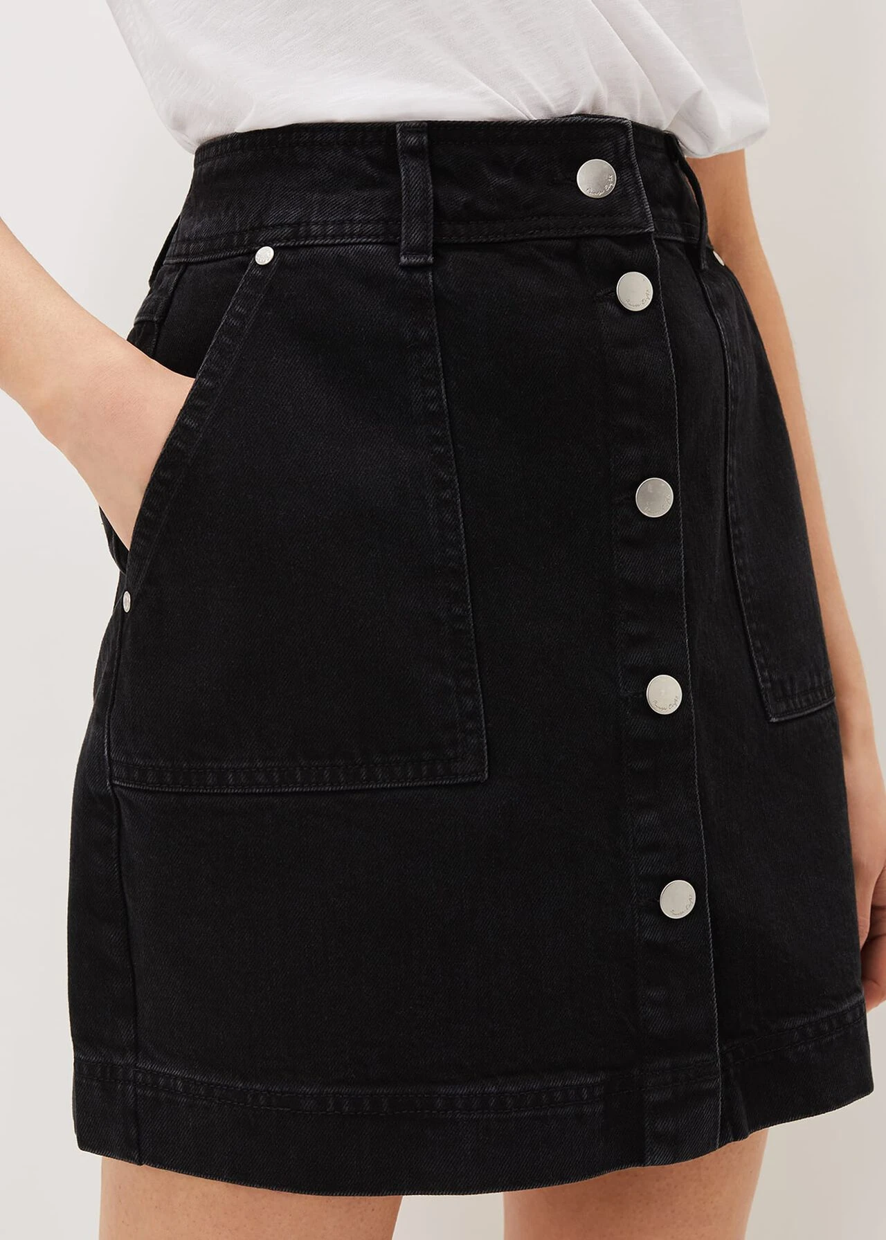 Kat Denim Mini Skirt 6 Kat Denim Mini Skirt – Bild 4