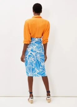 Dorothy Shell Print Wrap Skirt 10 Dorothy Shell Print Wrap Skirt -Floral Und Chic 801269081 03 dorothy shell print wrap skirt