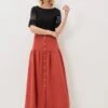 Alessia Linen Maxi Skirt -Floral Und Chic 801273753 01 alessia linen maxi skirt