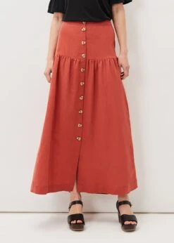 Alessia Linen Maxi Skirt -Floral Und Chic 801273753 03 alessia linen maxi skirt