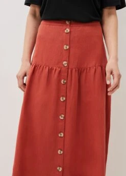 Alessia Linen Maxi Skirt -Floral Und Chic 801273753 05 alessia linen maxi skirt