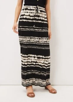 Ce Ce Tie Dye Jersey Maxi Skirt -Floral Und Chic 801275050 03 ce ce tie dye jersey maxi skirt
