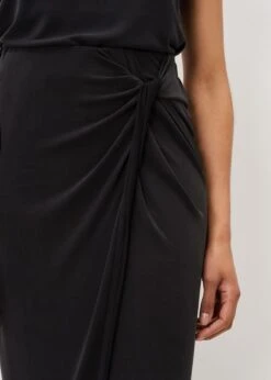 Nathalia Jersey Draped Midi Skirt 12 Nathalia Jersey Draped Midi Skirt -Floral Und Chic 801284050 05 nathalia jersey draped midi skirt