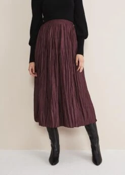 Kate Plisse Midi Skirt -Floral Und Chic 801300669 03 kate plisse midi skirt