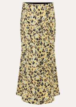 Blaire Floral Satin Slip Skirt -Floral Und Chic 801309550 99 blaire floral satin slip skirt