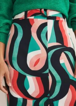 Nathalie Swirl Midi Skirt -Floral Und Chic 801311360 04 nathalie swirl midi skirt