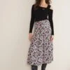 Mona Floral Tiered Skirt