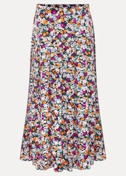 Mona Floral Tiered Skirt -Floral Und Chic 801313000 99 mona floral tiered skirt